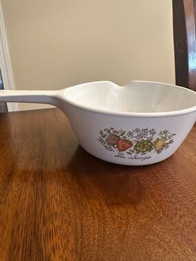 Vintage Corning Ware La Sauge Saucepan